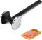Heanvmyss Attendrisseur de Viande,Marteau Viande Antiadhésif en Acier Inoxydable,Marteau à Steak,Marteau à Double Face avec Manche Antidérapant pour Poulet,Côtelettes(Argenté)