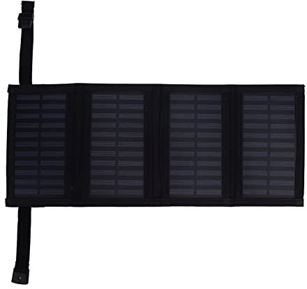 Solpanelladdare 20W Foldbar bärbar stark kraftutgång Solarladdare för camping Vandring utomhusaktiviteter Monokristallint kisel 480x185mm