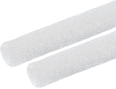 PATIKIL 1/4 Inch x 26 Feet Backer Rod for Gaps and Joints, 2 Roll Foam Rope Caulk Crack Joint Filler Roll Seal Weather Strip for Home Construction Car, White