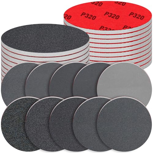 125 mm slipsvamp, 20 stycken torrt och vått slippapper, set grov- fint slippapper, flexibelt slipsvampar, sandpapper för trä, metall, vägg, lack, billack