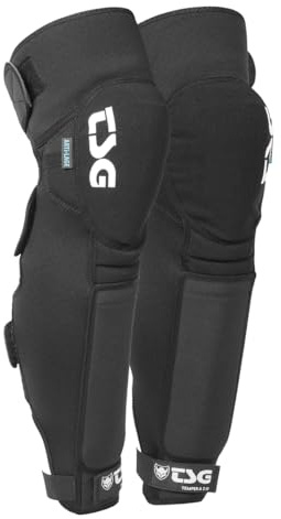 TSG Erwachsene Schienbeinschoner Knee-Shinguard Temper A 2.0, Black, M, 710061