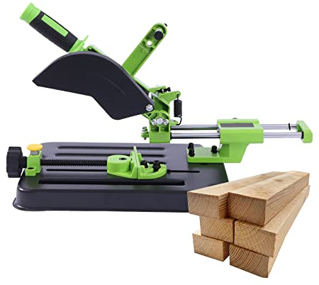 Winkelschleifer Halterung, Trennständer für Ø100mm - 125mm Winkelschleifer Tischkreissäge Max Schnitttiefe 30 mm für Polieren Schleifen und Schmieden von Geländern Holz Metall