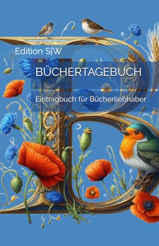 Büchertagebuch: Eintragbuch für Bücherliebhaber