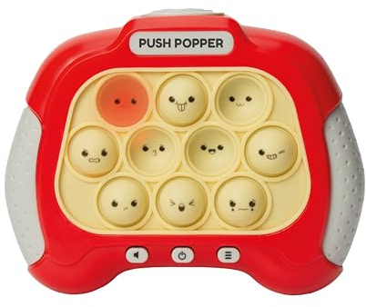 #winning Elektronisk Fidget Push Popper Spel med flera spellägen i rött