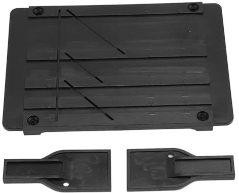 1/4 10 Zoll Offenes Reel-to-Reel-Bandspleißset mit ABS-Schienen, 1 Zoll 1/2 Zoll 1/4 Zoll 1/8 Zoll Bandspleißblock für Revoxsonido, für Universelle Reel-to-Reel-Tonbandgeräte