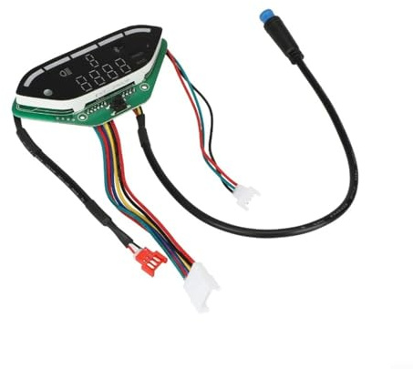 Glewi E9T - Controlador de salpicadero para scooter, medidor de pantalla de control principal con freno sensible, placa de circuito resistente a la abrasión para desplazamientos urbanos