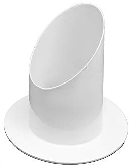 NKlaus Ljusstake 8 cm hög ljusstake vit för kommunionsljus Ø 4 cm mässingskrona dopljus stavljus 2829