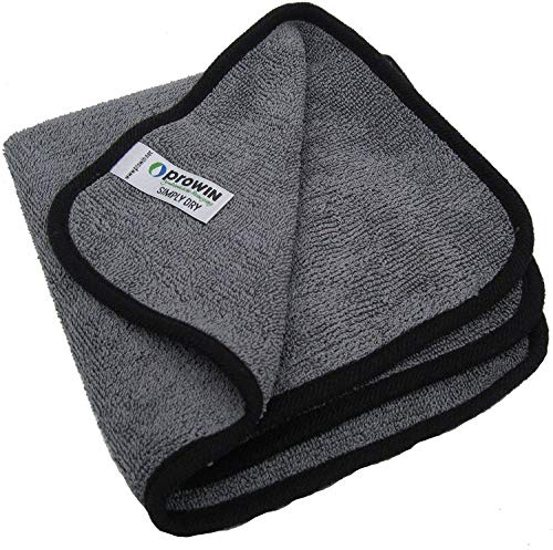 Simply Dry ProWin Trockentuch 50x70 grau Extrem saugstarkes Mikrofasertuch