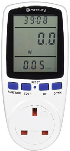 Mercury | UK Power Meter for Home Appliances | Monitor Energy Usage
