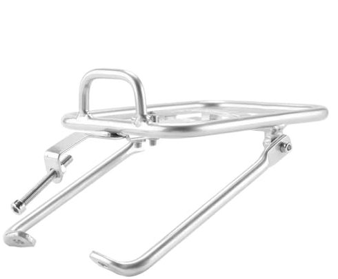 Scooter Hinterer Gepäckträger 14-Zoll-Faltrad-Frontträger Aluminiumlegierung Fahrrad-Frontgepäckträger Fahrrad-Gepäckträger Gepäckträger