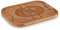 Tower,T847046, Wooden Carving Board with Meat Spikes, Suitable for Food Preparation and Serving, Mango Wood