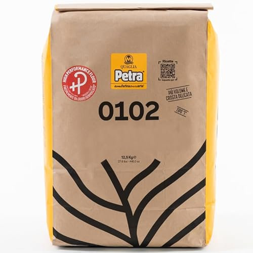 PETRA 0102 HP - Farina di grano tenero tipo 1 - da 12,5 Kg
