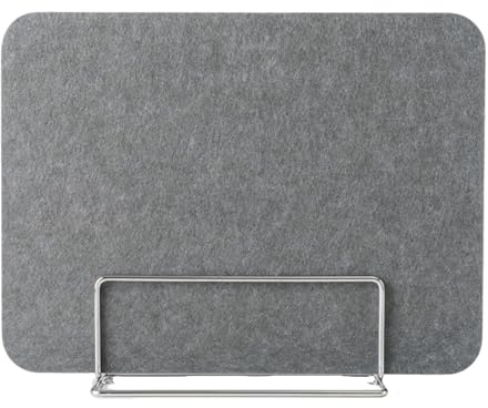 ForceRoute Divisor de Escritorio acústico,Panel Separador de Escritorio,Separador Mesa Oficina,mamparas de Oficina,Reduce el Ruido y Las distracciones visuales,para oficinas,bibliotecas,aulas.