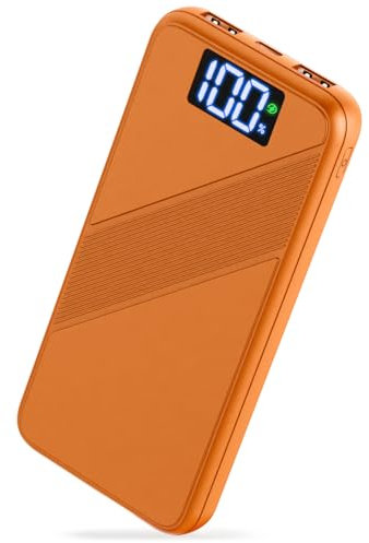 Power Bank 10000mAh, 22.5W Bateria Externa Carga Rapida, Bateria Portatil PD3.0 QC4.0 Cargador Portátil USB C Input & Output con Pantalla LED para iPhone 15 14 13 12 Pro MAX Xiaomi Samsung etc