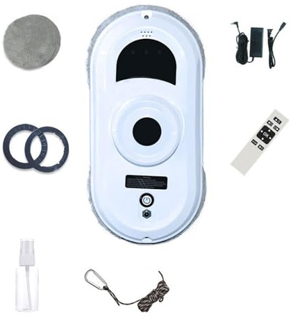 Robot Nettoyeur De Vitres Domestique, Aspirateur Électrique Intelligent, Télécommande, Nettoyeur De Vitres, Essuie-glace