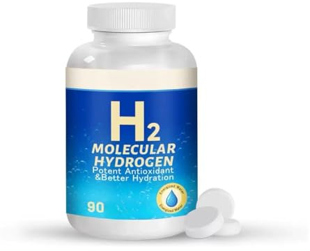New drinking water hydrogen tablets for energy, cognitive function, and mental clarity (1pcs/60 pills)