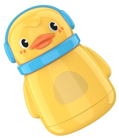 Caja portátil para soplos de polvo para bebés, cubierta a prueba de polvo para almacenamiento de alimentación infantil, diseño de uso multifuncional esencial para viajes, contenedor vacío de polvo de