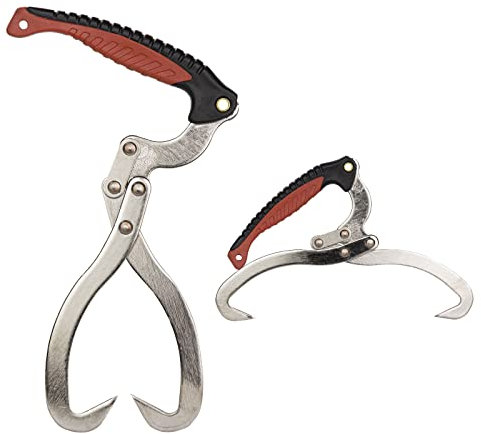 Holz Handpackzange Schleppzange Packzange Holzgreifer Handhebehaken 20 cm