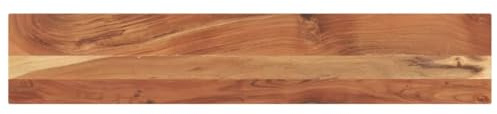 vidaXL Piano per Tavolo 140x30x2,5 Rettangolare Legno Massello Acacia, Piano per Tavolo Rettangolare, Piano Tavolo in Legno, Piano per Tavolo da Pranzo