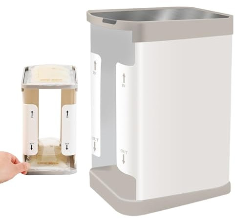 Muttermilch-Aufbewahrungsbehälter, Milchbeutel, Muttermilchbeutel, Muttermilchbeutel, Organizer, Gefriermilch-Organizer, platzsparende Muttermilchbehälter für einfache Organisation und Gefrierbehälter