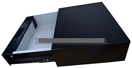 YQVEOT Cassaforte Piccola, Cassetta di Sicurezza Elettronica in Metallo for la casa dell'hotel con Impronta Digitale Digitale Intelligente(480x400x150)