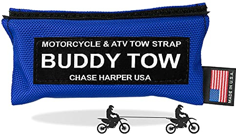 Chase Harper USA 9100 - Buddy Tow - Tough Military spec Nylon Webbing (1785 lb. Test) 12' x 1 - Blue