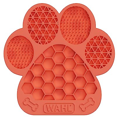 Wahl Distract n Groom Lick Mat, Licking Mat for Pets, ideal for Dogs with Anxiety, Calming, Treat Mat for Animals, Silicone Feeder Licking Mat, Licky Mats for Cats & Dogs, Slow Feeder for Pets