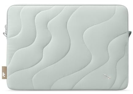 tomtoc 360° Protective Puffy Laptop Sleeve for 13-inch New MacBook Air M5/A3449 (2026), M4/A3240, M3/A3113, M2/M1, Quilted Soft Puffer Bag fits 13 MacBook Neo A18 & iPad Pro/Air & MacBook Pro M2/M1