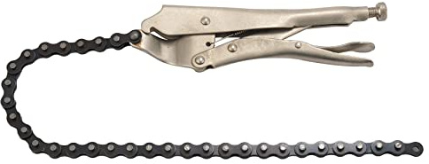 Frefgikty Pince étau de chaîne de 25,4 cm, clé de verrouillage pour filtre à , longueur de chaîne de 41,9 cm