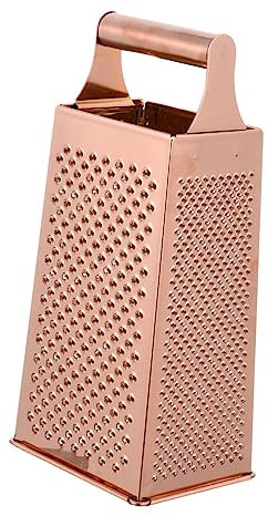 Zerodeko Rallador De Caja Práctico Para Cocina Rallador De Verduras Con Mango De Agarre Cortador De Verduras Inoxidable Para Rallar Queso