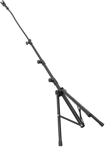 VINTORKY Support De Microphone Trépied Réglable Pour Et Enregistrement Support Avec Clip Pour Microphones Sans Fil Et Filaires Installation Facile Et Transport Pratique