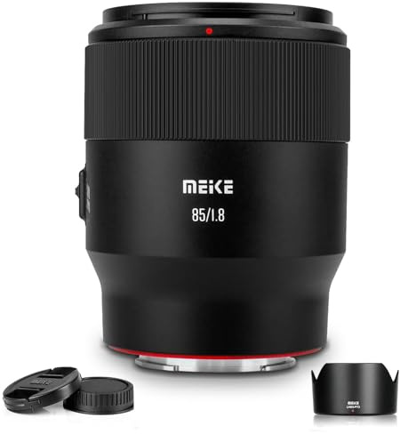 Meike 85mm F1.8 SE Mark II Full Frame Lens for Canon EF, Medium Telephoto Auto Focus STM Lens for Canon EF-Mount Cameras 5D 6D 5D Mark IV 6D Mark II
