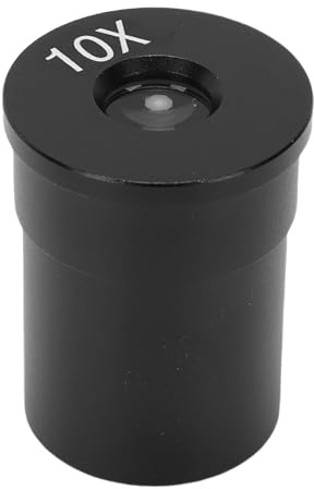 Zunate Oculaire de Microscope Biologique 10X avec Champ de de 11.5 Degrés pour L'éducation et Les Laboratoires, Verre Optique de 23.2mm de Diamètre