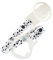 Twistshake Schnullerkette aus Stoff und Silikon, BPA Frei, White, Weiss