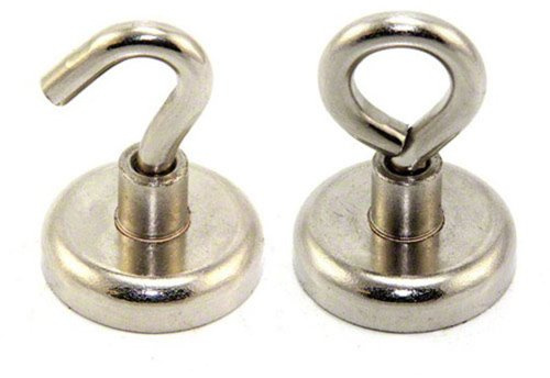 Imán Imán de sujeción de expertos f4me32fs-eye-20 con cáncamo M6, sur (Pack de 20)