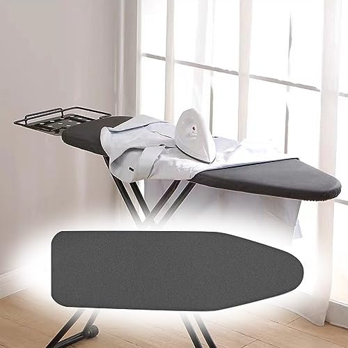EMENAR Schwarzer Bügelbrettbezug Bezug Bügelbrett 110x35cm Ersatz-Bügelbrettbezug Für Standard-Bügelbretter, Hitzebeständig Dampfdurchlässig (Size : 110x35cm(43x14in))