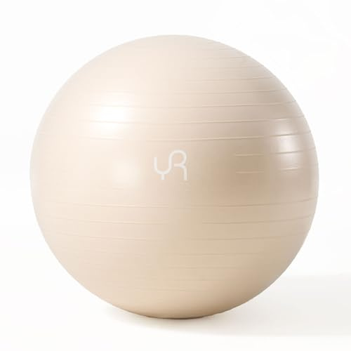 RYTMAT Gymnastikball 65cm Schwangerschaft Fitness Yogaball Sitzball Büro Groß Ergonomisch Ball für Fitness Yoga Gymnastik Core Training mit Luft Pumpe