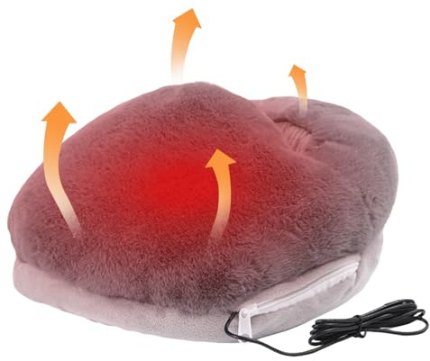 Scaldapiedi – Tappetino termico senza odore, scaldapiedi USB sicuro e – per adulti, ragazze, ragazzi, inverno, casa, ufficio, viaggio sotto il