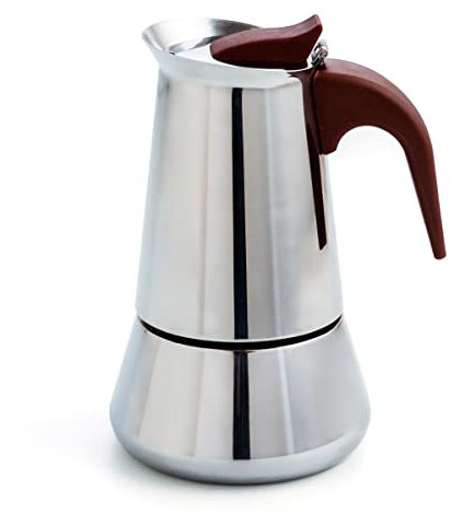 Quid Milan Cafetera Inox 9 Tazas