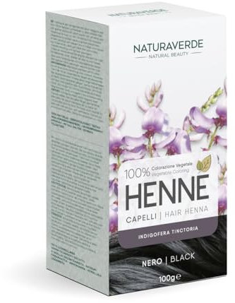 Naturaverde Henné Nero Colorante Vegetale 100 gr
