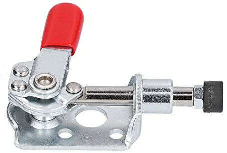 Abrazadera de Palanca con Liberación Rápida y Antideslizante para Empuje y Tracción Horizontal, Capacidad de Sujeción de 88,2 Lb