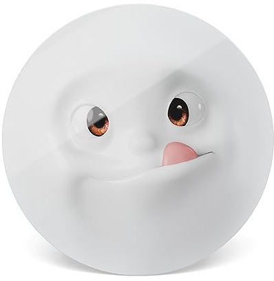 FIFTYEIGHT PRODUCTS / Topfuntersetzer „Lecker“ (Ø 18,8 cm, weiß, Made in Germany)