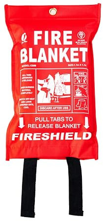 Soft Case Fire Blanket - FireShield (1.0m x 1.0m Soft Case)