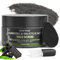 Men's Face Scrub, Bamboo Charcoal Salicylic Acid Face Exfoliant, Facial Peeling Improves Blackheads, Acne, Clogged Pores, Cleansing Oil Control, Pre-shave Care for Men, with Facial Cleansing Brush