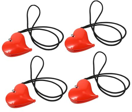 Hoement Clips Juegos Multifuncionales para Rojo Corazón Cochecito Forma de en Suaves 2 y para Mantas y Edredones de Ñiño Cuna