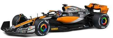 OPO 10 - Auto in Miniatura Formula 1 Compatibile con McLaren F1 Team MCL60 Oscar Piastri Gran Bretagna GP 2023-1:43 Solido - 4317802