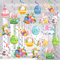 Ostern Hängende Spiralen, 56 Pcs Osterspirale Osterdeko Spirale Osterdeko Hängespirale für Oster Party Deko