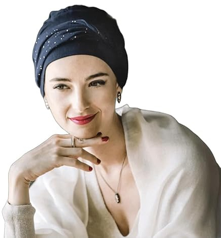 CAREBELL Handgjord i Spanien i Spanien med mjuk bambu, lämplig för kemoterapi, alopeci och känslig hud.