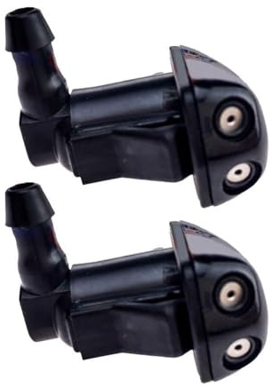 Vibsky Boquilla de lavado de parabrisas de repuesto para Toyota Land Cruiser 80 Series 8538130020C1, paquete de 2