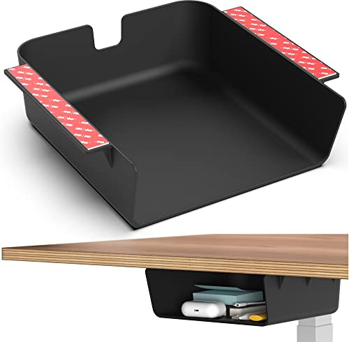 HumanCentric Étagère de Rangement Sous le Bureau – Organiseur pour Bureaux, Tables, Postes de Travail, Bureaux Assis, Debout, Remplace les Tiroirs, Plateaux, Paniers Métalliques et Autres